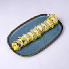 Chrupiące rolki sushi z krewetką w tempurze, idealne na szybki obiad. Ten przepis na tempurę jest prosty!