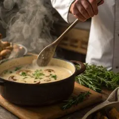 Zupa grzybowa: przepis krok po kroku. Sekrety smaku i dodatki