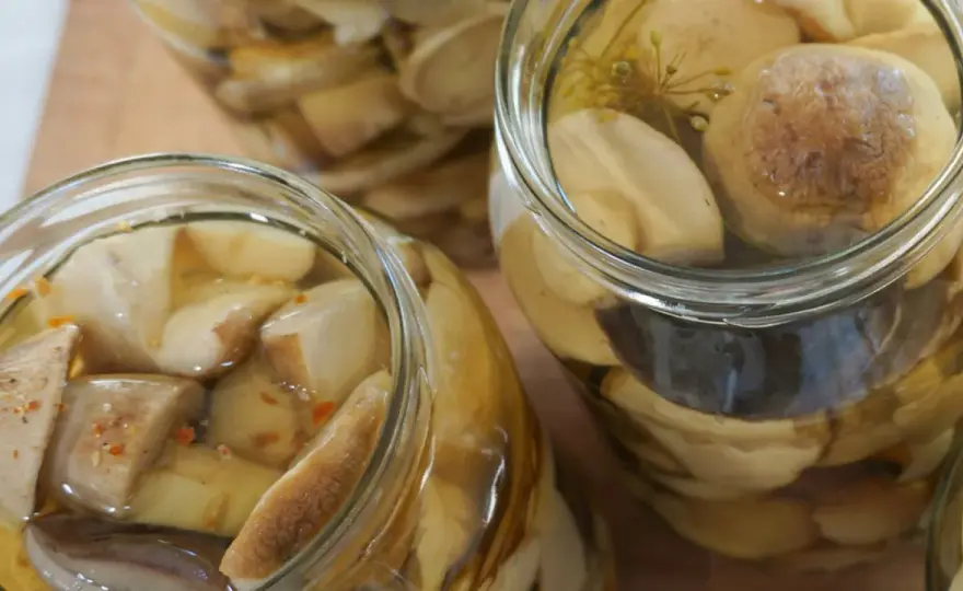 Grzyby marynowane - przepis na jędrne i aromatyczne!