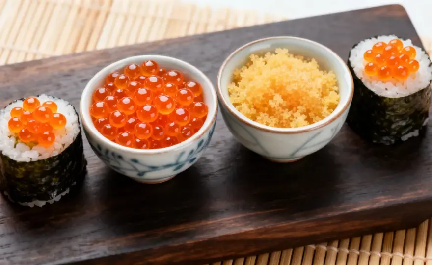 Ikra latającej ryby - Co to jest i jak jej używać w sushi?
